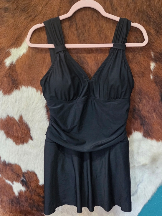 RELLECIGA Other - RELLECIGA Black Swimdress with Wide Supportive Straps